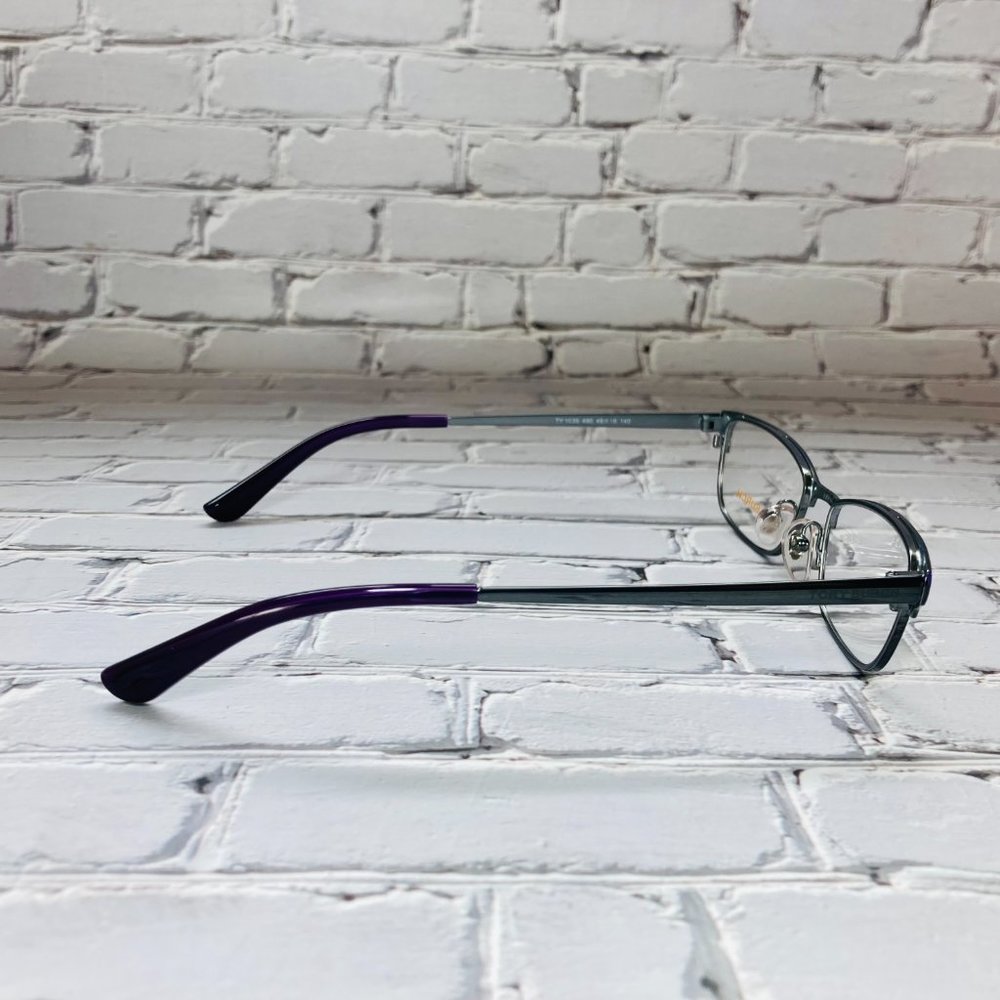 Tory Burch Plum Rectangular Eyeglasses Frames Nwot - image 6